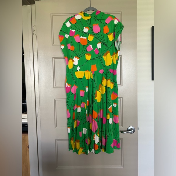 Bow Tie Marie Dress by Trashy Diva in Mod Tulips Size 20 - Picture 2 of 9